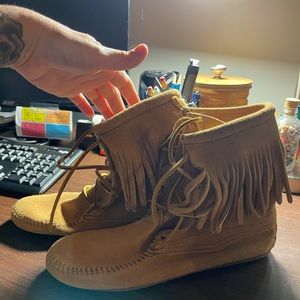 Minnetonka booties